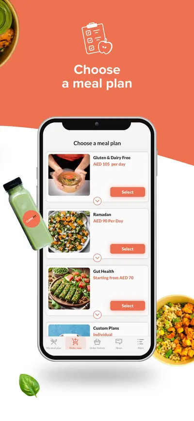 CurryFit App Screen 1
