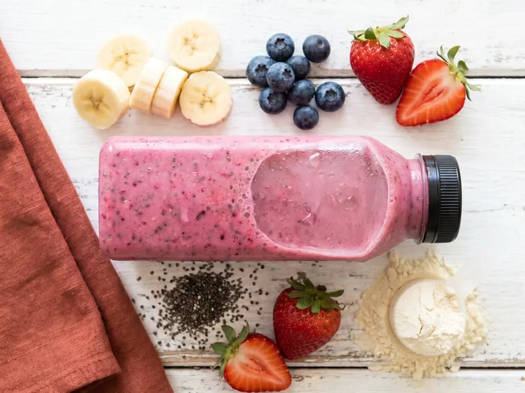 Berry Blast Protein Smoothie