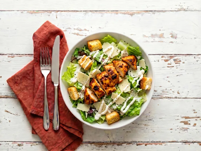 Desi Caesar Salad