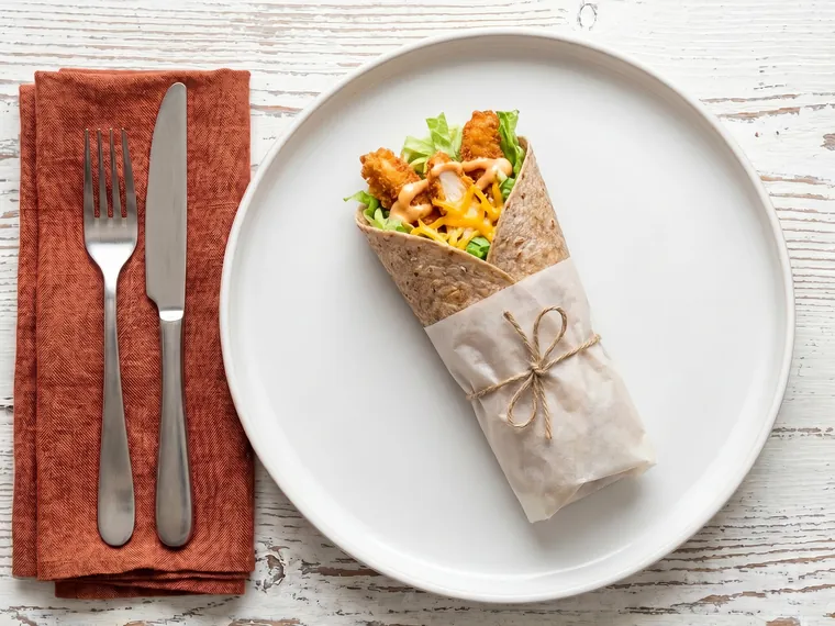 Dynamite Chicken Wrap
