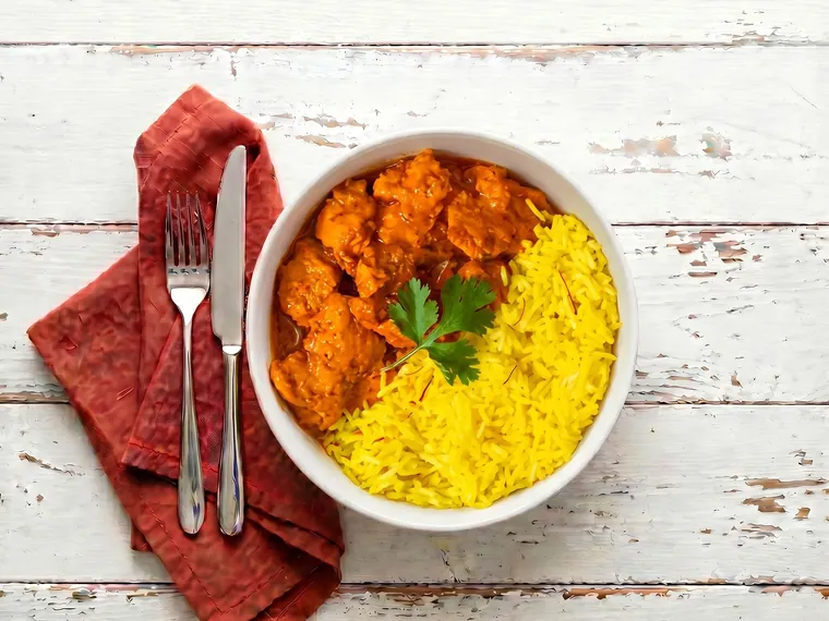 Clean Healthy Butter Chicken Bowl