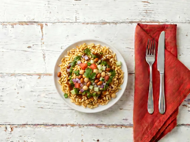 Healthy Bhel Puri