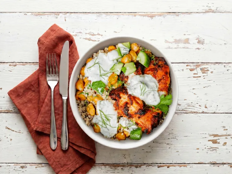 Tandoori Salmon Bowl